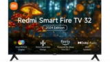 REDMI 80 cm (32 inch) HD Ready LED Smart FireTv OS 7 TV 2024 Edition with Dolby Audio & DTS: Virtual X  (L32MA- FVIN)